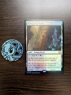 Overgrown Tomb #266 - Foil - Lorwyn Eclipse (ECL) MTG - Image 2