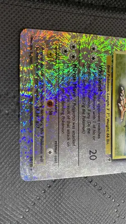2002 Rare Reverse Holo Pokemon Card Pidgeotto 34/110 - Image 3