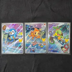Pokemon TCG First Partner Illustration Collection Series 1-Sinnoh Gen 4 Starters - Image 2