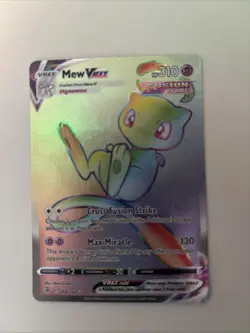 Mew VMAX 268/264 Pokemon Fusion Strike Secret Rare NM - Image 1