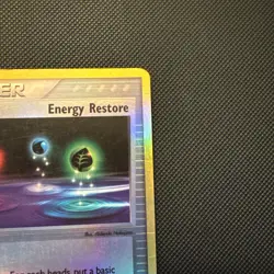 1x Energy Restore - 81/109 - Uncommon - Reverse Holo HP Pokemon EX - Ruby & - Image 3