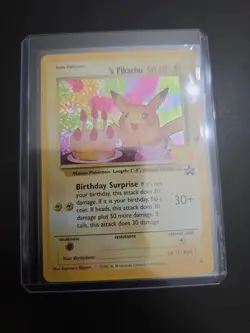 Pokemon Celebrations Birthday Pikachu 24 Holo Rare 2021 Ungraded - Image 1