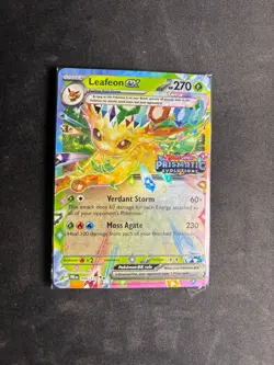 Leafeon EX Prismatic Evolutions STAMPED Promo 006/131 Pokemon 2025 - Image 1