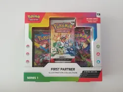 Pokemon First Partner Illustration Collection Box Series 1 Sealed New - Image 1
