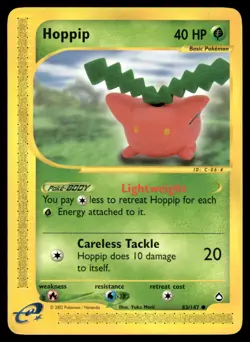 Hoppip #83 - Pokemon Aquapolis - LP/NM - Image 1