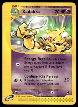 Kadabra #84 - Pokemon Expedition - LP - Image 1