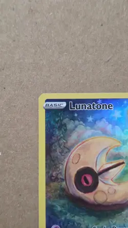 Pokemon Lunatone GG11/GG70 Crown Zenith Galarian Gallery Full Art Holo - Image 2