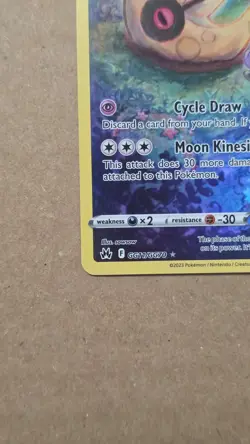 Pokemon Lunatone GG11/GG70 Crown Zenith Galarian Gallery Full Art Holo - Image 5