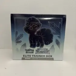 Pokemon TCG Sword & Shield Silver Tempest Elite Trainer Box ETB New Sealed - Image 1