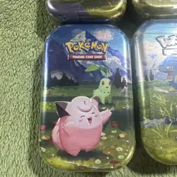 4 Pokemon TCG Ascended Heroes Pikachu Mini Tin Set Of 4 Sealed & Ships Fast - Image 2