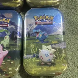 4 Pokemon TCG Ascended Heroes Pikachu Mini Tin Set Of 4 Sealed & Ships Fast - Image 3