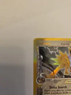Pokemon TCG Jolteon #7/113 EX Delta Species Reverse Holo Rare Stamped 2005 VTG - Image 3