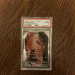 PSA 10 Charmander Pokemon Scarlet & Violet 151 Illustration Rare Holo 168/165 - Image 1