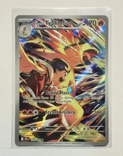 Ethan's Typhlosion 190/182 - Pokemon Destined Rivals - Illustration Rare (NM) - Image 1