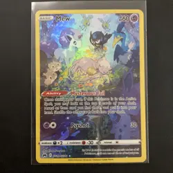 Pokemon TCG Mew GG10/GG70 Crown Zenith Gallarian Gallery Holo Sleeping Mew - Image 1