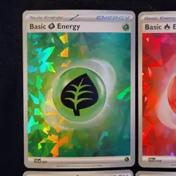 Pokemon TCG Terapagos UPC Collection - Complete Cracked Ice Holo Energy Set MINT - Image 3