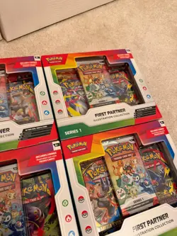 4x Pokemon TCG First Partner Illustration Collection Series 1 - Sealed ✅ - Image 2