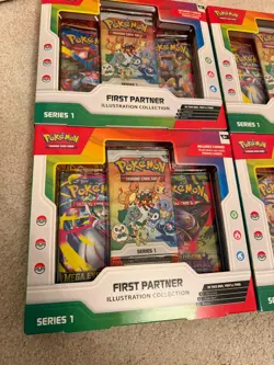 4x Pokemon TCG First Partner Illustration Collection Series 1 - Sealed ✅ - Image 4
