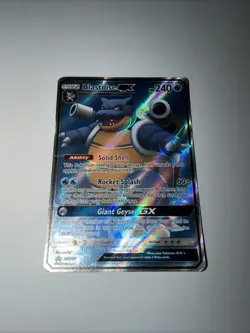 Pokemon TCG Blastoise GX Holo Ultra Rare SM189 Promo 2019 Foil - Image 1