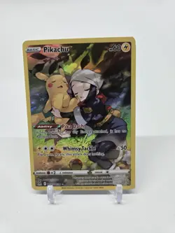 Cut ErrorU Pokemon TCG - Pikachu TG05/TG30 Lost Origin - Ultra Rare Holo - NM - Image 1