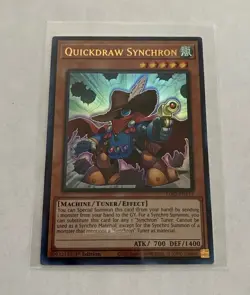 Yu-Gi-Oh! Legendary Duelists Season 3 Quickdraw Synchron Yellow Text - Image 1