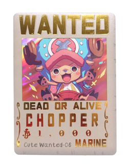 Tony Chopper One Piece Dream Kingdom Wanted-06 Anime Collectible Trading Card - Image 1