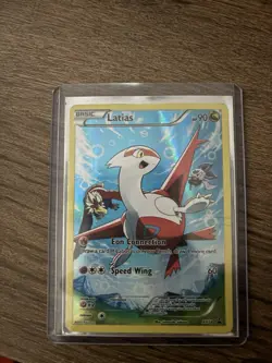 Pokemon TCG Latias XY78 Full Art Black Star Holo Promo XY Promo - Image 1