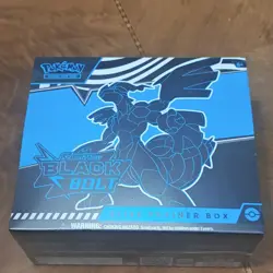 Pokemon TCG Scarlet & Violet Black Bolt Elite Trainer Box Zekrom Meloetta sealed - Image 1