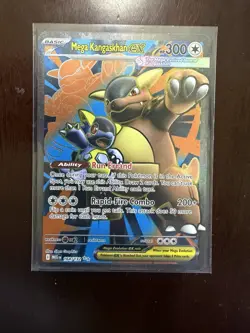 Pokemon TCG Mega Kangaskhan EX 164/132 Full Art Mega Evolution English - Image 1