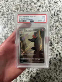 Pokemon TCG Charmeleon Illustration Rare Holo PSA 9 Scarlet & Violet 151 169/165 - Image 3