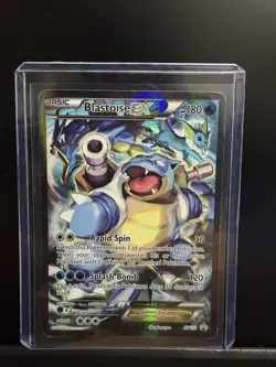 Blastoise EX Full Art Promo Holo XY122 XY 180 HP Pokemon TCG - Image 1