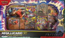 Pokemon TCG Mega Lucario ex Figure Collection Box Sealed New - Image 1
