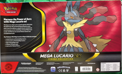 Pokemon TCG Mega Lucario ex Figure Collection Box Sealed New - Image 2