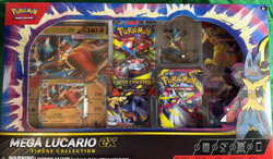 Pokemon TCG Mega Lucario ex Figure Collection Box Sealed New - Image 3
