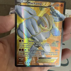 Machamp EX (90 Full Art) 90/98 XY-Ancient Origins Holo 2015 Pokemon Pack Fresh - Image 2