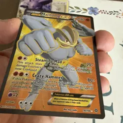 Machamp EX (90 Full Art) 90/98 XY-Ancient Origins Holo 2015 Pokemon Pack Fresh - Image 3