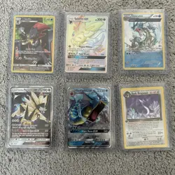 Pokemon TCG Lot Mp-Nm Sylveon GX, Gyarados, Dark Dragonair Vintage - Image 1
