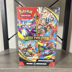 Pokemon Mega Evolution Booster Bundle Box - Image 1