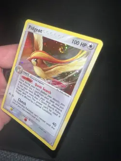 Pidgeot 10/112 Pokemon TCG Firered & Leafgreen Holo Rare NM HUGE SWIRL - Image 5