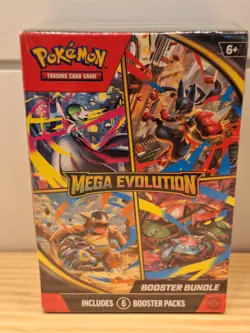 Pokemon TCG: Mega Evolution Booster Bundle Box 6 Packs - Image 1