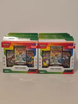 12x Pokemon First Partner Illustration Collection Series 1 Box Set Sealed Bulk - Image 1