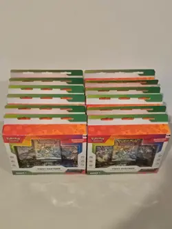 12x Pokemon First Partner Illustration Collection Series 1 Box Set Sealed Bulk - Image 2