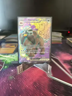 Arven's Mabosstiff Ex FA 218/182 - Destined Rivals - Pokemon TCG - NM - Image 1