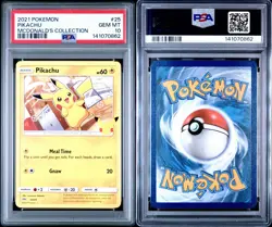 2021 POKEMON MCDONALD'S COLLECTION #25 PIKACHU PSA 10 - Image 3