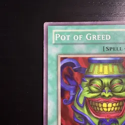 Pot Of Greed Common Unlimited Yu-Gi-Oh! Starter Deck Yugi Evolution SYE-040 MP - Image 2