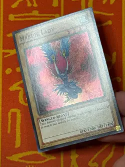 YUGIOH HARPIE LADY SUPER RARE 1ST EDITION NM LCJW-EN082 - Image 3