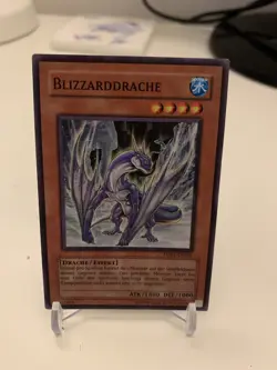 BLIZZARD DRAGON GERMAN SUPER RARE YDB1-EN001 DE001 YUGIOH - Image 1