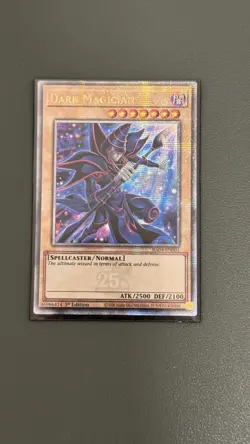 Yu-Gi-Oh Dark Magician RA04 EN001 Quarter Century Rare 1st Ed Alternate Art (NM) - Image 1