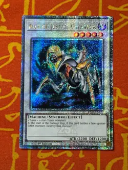 YUGIOH ALLY OF JUSTICE CATASTOR QUARTER CENTURY SECRET RARE RA03-EN222 - Image 1
