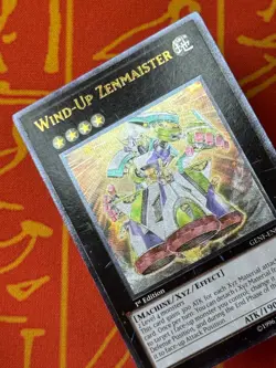 YUGIOH WIND-UP ZENMAISTER ULTIMATE RARE 1ST EDITION NM GENF-EN042 NA PRINT - Image 3